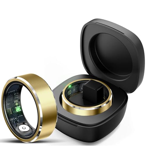 Smart Ring Smartringe für Herren Damen Android iOS Fitness Ring Herzfrequenz Health Tracking Ring Pulsmesser Sport Ringe Fitness Schrittzähler Schlafmonitor 5ATM Wasserdicht Aktivitätstracker Smart Ring Smartringe für Herren Damen Android iOS Fitness Ring Herzfrequenz Health Tracking Ring Pulsmesser Sport Ringe Fitness Schrittzähler Schlafmonitor 5ATM Wasserdicht Aktivitätstracker von findtime