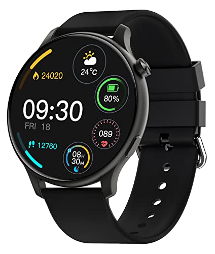 Smart Watch Anrufe annehmen/tätigen 100+ Sportmodi Herzfrequenz Blutdruck Smartwatch IP67 Wasserdicht Fitness Tracker für Android Handys iOS von findtime