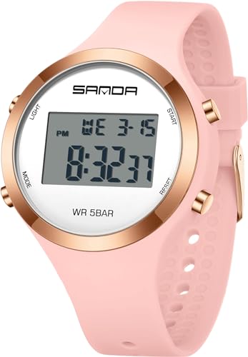 Uhr Kinder Digital Armbanduhr für Jungen Mädchen Digitale Kinderuhr mit Wecker Stoppuhr Datum Kinder Sport Uhr Outdoor 5 ATM Wasserdicht Teenager Uhr Kinder Digital Armbanduhr für Jungen Mädchen Digitale Kinderuhr mit Wecker Stoppuhr Datum Kinder Sport Uhr Outdoor 5 ATM Wasserdicht Teenager von findtime
