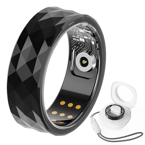Smart Ring Blutdruckmessung Android IOS Smartringe für Herren Damen Schlaftracker Pulsmesser Schrittzähler Fitness Ring Tracker Smartring Fitnessring Aktivitätstracker Herzfrequenz Schwarz Gold Silber Smart Ring Blutdruckmessung Android IOS Smartringe für Herren Damen Schlaftracker Pulsmesser Schrittzähler Fitness Ring Tracker Smartring Fitnessring Aktivitätstracker Herzfrequenz Schwarz Gold Silber von findtime