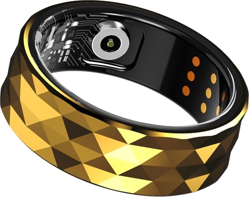 findtime Smart Ring Android Smartringe für Damen Herren Fitness Tracker Ring Pulsmesser iOS Smartring Fitness Ring Tracker Finger Schlaftracker Gesundheits Tracker Schrittzähler Kalorien Gold findtime Smart Ring Android Smartringe für Damen Herren Fitness Tracker Ring Pulsmesser iOS Smartring Fitness Ring Tracker Finger Schlaftracker Gesundheits Tracker Schrittzähler Kalorien Gold von findtime