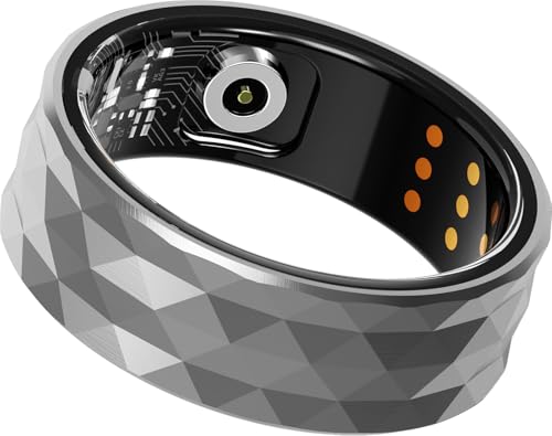 findtime Smart Ring Android Smartringe für Damen Herren Fitness Tracker Ring Pulsmesser iOS Smartring Fitness Ring Tracker Finger Schlaftracker Gesundheits Tracker Schrittzähler Kalorien Silber findtime Smart Ring Android Smartringe für Damen Herren Fitness Tracker Ring Pulsmesser iOS Smartring Fitness Ring Tracker Finger Schlaftracker Gesundheits Tracker Schrittzähler Kalorien Silber von findtime