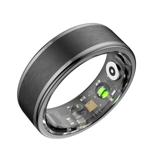 findtime Smart Ring Android Smartringe für Herren Damen IOS Fitness Tracker Smart Ring Smartring Fitness Ring Pulsmesser Sport Schlaftracker Gesundheitsring Schrittzähler Fitnesstracker Gold Schwarz findtime Smart Ring Android Smartringe für Herren Damen IOS Fitness Tracker Smart Ring Smartring Fitness Ring Pulsmesser Sport Schlaftracker Gesundheitsring Schrittzähler Fitnesstracker Gold Schwarz von findtime