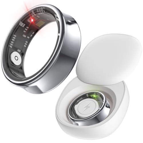 findtime Smart Ring Fitness Ring Pulsmesser Smartringe für Herren Damen Schrittzähler Herzfrequenz SpO2 Schlaftracker Aktivitätstracker Tracking Ring Fitness Tracker Smartring Android iOS findtime Smart Ring Fitness Ring Pulsmesser Smartringe für Herren Damen Schrittzähler Herzfrequenz SpO2 Schlaftracker Aktivitätstracker Tracking Ring Fitness Tracker Smartring Android iOS von findtime