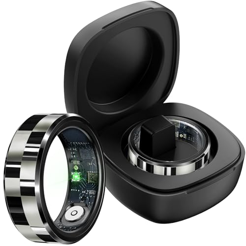 findtime Smart Ring Fitness Ring Smartringe für Herren Damen Android iOS Herzfrequenzmessung Health Tracker Ring Schlafanalyse Pulsmesser Schrittzähler Sportdaten Smartring Aktivitätstracker findtime Smart Ring Fitness Ring Smartringe für Herren Damen Android iOS Herzfrequenzmessung Health Tracker Ring Schlafanalyse Pulsmesser Schrittzähler Sportdaten Smartring Aktivitätstracker von findtime