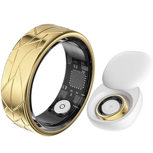 findtime Smart Ring Smartringe für Herren Damen Fitnessring Schrittzähler Schlaf Ring Herzfrequenz Fitness Tracker Ring Kalorien Health Sport Smart Ring Android iOS Gesundheitsring Pulsmesser von findtime