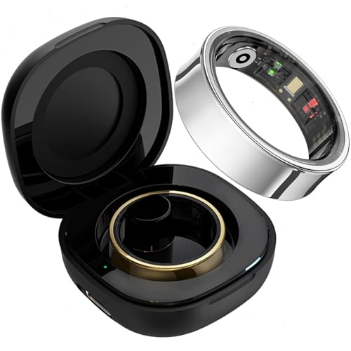 findtime Smart Ring Smartringe für Herren Damen IP68 Wasserdicht Fitness Ring Schrittzähler Kalorien Schlaftracker Smartring Android iOS Physiologische Erinnerung Herzfrequenz Aktivitätstracker findtime Smart Ring Smartringe für Herren Damen IP68 Wasserdicht Fitness Ring Schrittzähler Kalorien Schlaftracker Smartring Android iOS Physiologische Erinnerung Herzfrequenz Aktivitätstracker von findtime