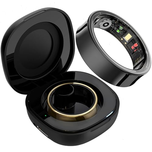 findtime Smart Ring Smartringe für Herren Damen IP68 Wasserdicht Fitness Ring Schrittzähler Kalorien Schlaftracker Smartring Android iOS Physiologische Erinnerung Herzfrequenz Aktivitätstracker findtime Smart Ring Smartringe für Herren Damen IP68 Wasserdicht Fitness Ring Schrittzähler Kalorien Schlaftracker Smartring Android iOS Physiologische Erinnerung Herzfrequenz Aktivitätstracker von findtime