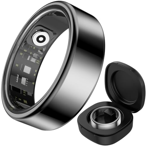 findtime Smartring Damen Herren Smart Ring Android iOS Fitness Ring Tracker Schrittzähler Pulsmesser Schlaf Ring IP68 Wasserdicht Smartringe für Herren Damen Health Tracking Ring Fitnessring findtime Smartring Damen Herren Smart Ring Android iOS Fitness Ring Tracker Schrittzähler Pulsmesser Schlaf Ring IP68 Wasserdicht Smartringe für Herren Damen Health Tracking Ring Fitnessring von findtime