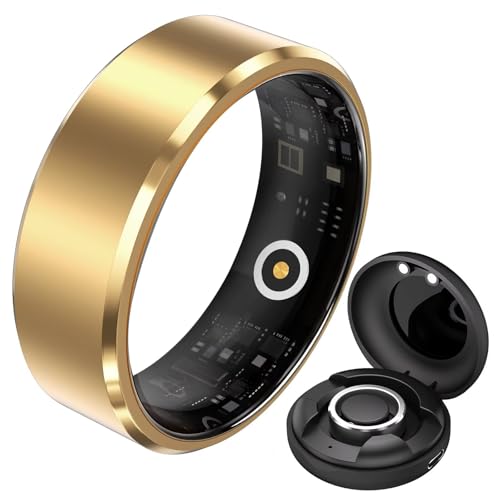 findtime Smartringe für Herren Damen Smart Ring Android IOS Schlaftracker Pulsmesser Schrittzähler Herzfrequenz Fitness Ring Tracker Smartring Fitnessring Fitnesstracker Sport Schwarz Gold Silber findtime Smartringe für Herren Damen Smart Ring Android IOS Schlaftracker Pulsmesser Schrittzähler Herzfrequenz Fitness Ring Tracker Smartring Fitnessring Fitnesstracker Sport Schwarz Gold Silber von findtime