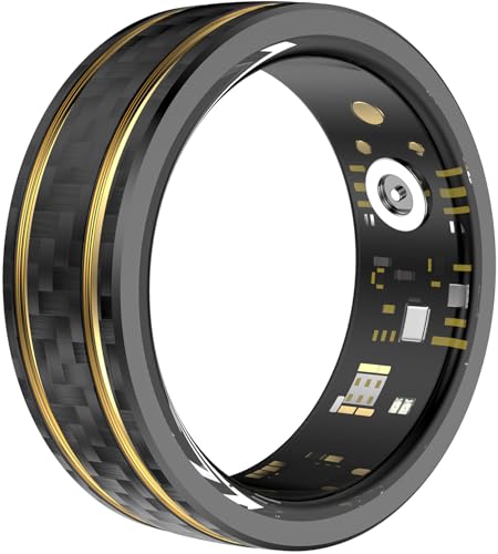 findtime Smartringe für Herren Smart Ring Android iOS Aktivitätstracker Schrittzähler Pulsmesser Schlaftracker Health Tracker Herzfrequenz IP68 Wasserdicht Fitness Ring Männer Damen Groß Smartring findtime Smartringe für Herren Smart Ring Android iOS Aktivitätstracker Schrittzähler Pulsmesser Schlaftracker Health Tracker Herzfrequenz IP68 Wasserdicht Fitness Ring Männer Damen Groß Smartring von findtime