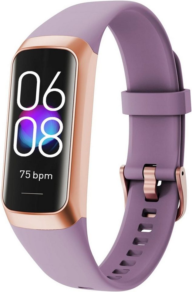 findtime Smartwatch (1,1 Zoll, Android, iOS), mit Sportmonitor, Ganztägiger Schlaf, Fitness-Uhr, IP67 Wasserdicht von findtime
