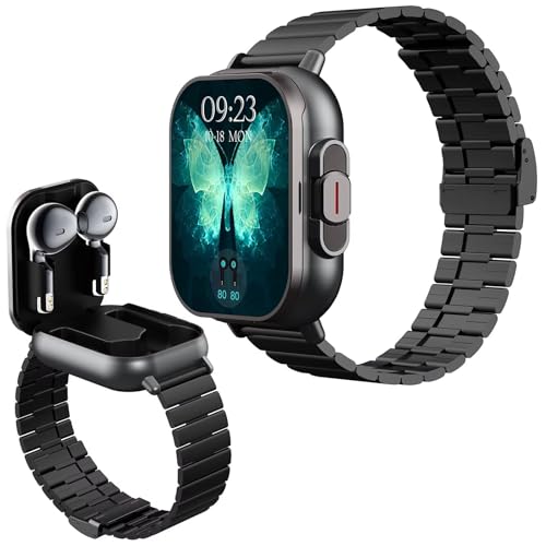findtime Smartwatch mit Kopfhörer Uhr mit Kopfhörer drin kabellos unsichtbar Mini klein in Ear Kopfhörer Bluetooth Earbuds Pulsuhr Schrittzähler Gesundheitsuhr Sportuhr Herren Musik findtime Smartwatch mit Kopfhörer Uhr mit Kopfhörer drin kabellos unsichtbar Mini klein in Ear Kopfhörer Bluetooth Earbuds Pulsuhr Schrittzähler Gesundheitsuhr Sportuhr Herren Musik von findtime