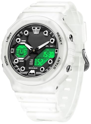 findtime Uhren für Herren Damen Teenager Studenten, Bunte Sport Analog Digital Armbanduhr Wasserdicht mit Weltzeit Alarm Countdown Stoppuhr Robuste Outdoor findtime Uhren für Herren Damen Teenager Studenten, Bunte Sport Analog Digital Armbanduhr Wasserdicht mit Weltzeit Alarm Countdown Stoppuhr Robuste Outdoor von findtime