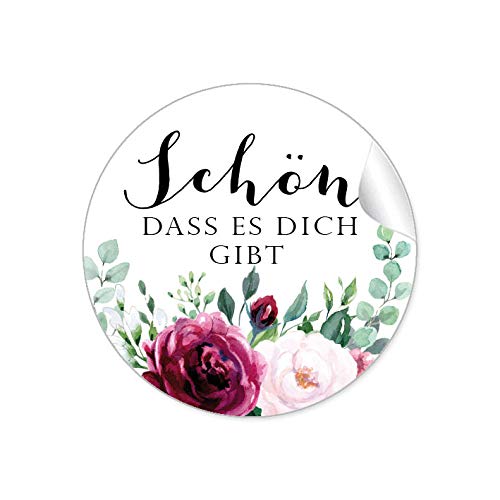 24 STICKER Schön, dass es dich gibt Etiketten als Danksagung BOHO HIPPIE STYLE BLÜTEN ROSEN GRÜN ROT ROSA SCHWARZ Siegel für Briefumschläge Anhänger oder Briefe zur Hochzeit Geburtstag Taufe 24 STICKER Schön, dass es dich gibt Etiketten als Danksagung BOHO HIPPIE STYLE BLÜTEN ROSEN GRÜN ROT ROSA SCHWARZ Siegel für Briefumschläge Anhänger oder Briefe zur Hochzeit Geburtstag Taufe von fioniony