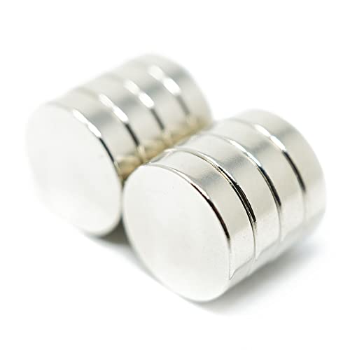 1,27 cm Durchmesser x 1,27 cm Dicke N42SH Neodym-Magnet – 3,2 kg Zugkraft – lizenziertes Material (10 Stück) von first4magnets