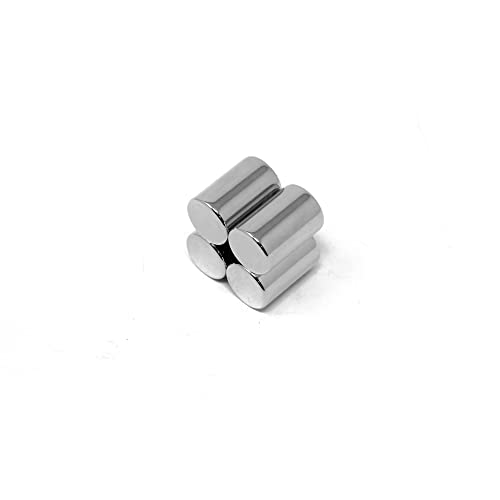 1,27 cm Durchmesser x 1,9 cm Dicke N42 Neodym-Magnet – 6,2 kg Zugkraft – lizenziertes Material (4 Stück) von first4magnets