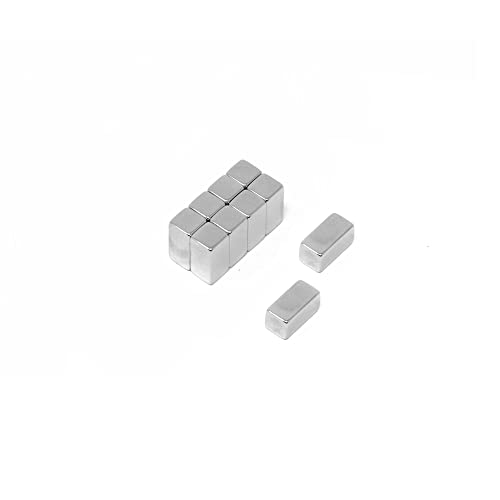 1,27 cm x 1/4 Zoll x 0,6 cm dicker N42 Neodym-Magnet – 2,7 kg Zug – lizenziertes Material (10 Stück) von first4magnets