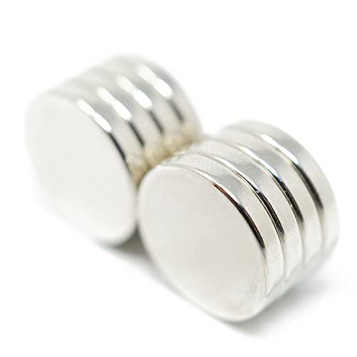 1,4 cm Durchmesser x 0,9 cm Dicke N42 Neodym-Magnet – 2,1 kg Zugkraft – lizenziertes Material (10 Stück) von first4magnets