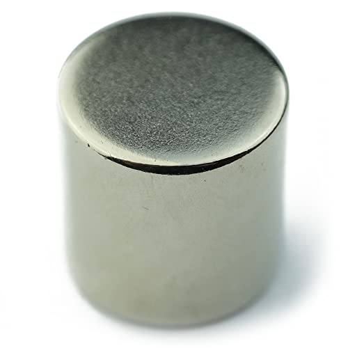 1,9 cm Durchmesser x 1,9 cm Dicke N42 Neodym-Magnet – 12,21 kg Zugkraft – lizenziertes Material (1 Stück) von first4magnets