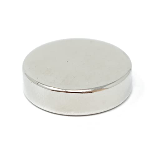 15/16 Zoll Durchmesser x 0,6 cm Dicke N42 Neodym-Magnet – 10,4 kg Zugkraft – lizenziertes Material (1 Stück) von first4magnets