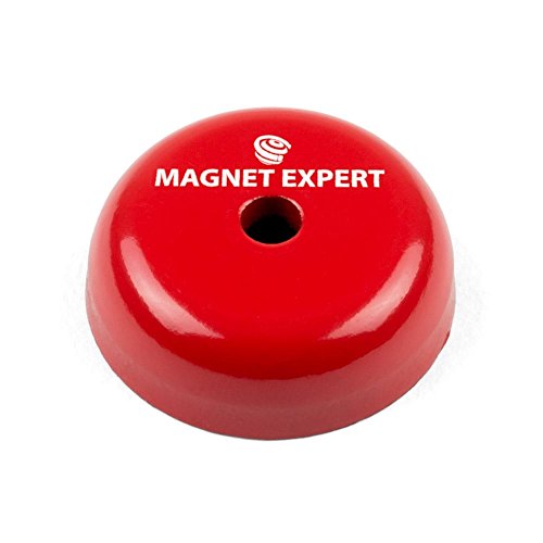 Alnico Flacher Topfmagnet Für Hochtemperatur -, Engineering - und Herstellungsanwendungen - 29mm Durchmesser x 9mm Dicker C/W 5,2mm Dia Counterunk Loch - 5kg Ziehen - Pack von 4 Alnico Flacher Topfmagnet Für Hochtemperatur -, Engineering - und Herstellungsanwendungen - 29mm Durchmesser x 9mm Dicker C/W 5,2mm Dia Counterunk Loch - 5kg Ziehen - Pack von 4 von first4magnets