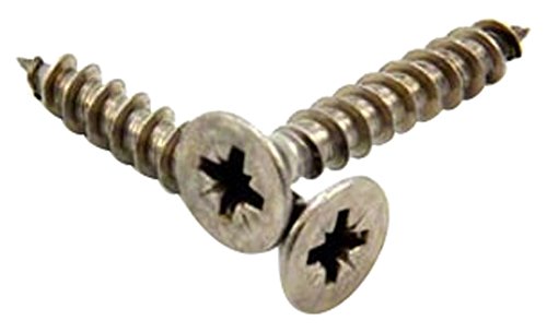 Edelstahlschrauben Für Handwerks -, Diy -, Konstruktions - und Kontermagnete - 11mm Dia Kopf x 5,5mm Durchmesser x 38mm Lang - Pack von 100 Edelstahlschrauben Für Handwerks -, Diy -, Konstruktions - und Kontermagnete - 11mm Dia Kopf x 5,5mm Durchmesser x 38mm Lang - Pack von 100 von first4magnets