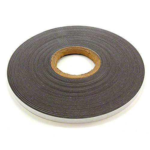 Ferroflex 12,5mm Breites 3M Selbstklebender und Glänzender Weißer Eisenstreifen Für Wände, Wodurch Die Magneten von Instantflächen Auf - 5 - Meter - Länge Anziehen Werden Ferroflex 12,5mm Breites 3M Selbstklebender und Glänzender Weißer Eisenstreifen Für Wände, Wodurch Die Magneten von Instantflächen Auf - 5 - Meter - Länge Anziehen Werden von Magnet Expert