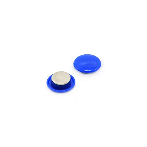 Hochleistungsblau - Planungsbüro - Magnete Für Kühlschrank, Whiteboard, Mitteilungsboard 30mm x 11mm Hoch - 24 Packung von 24 von first4magnets