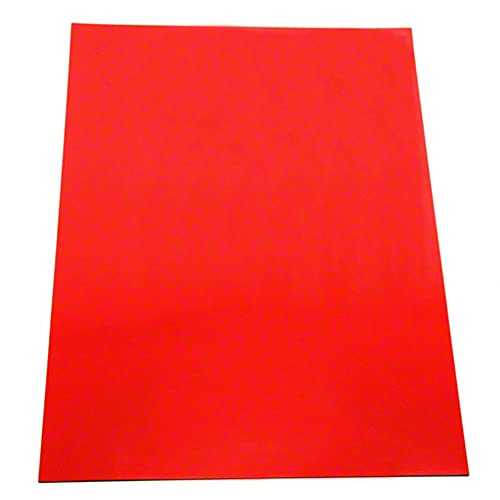 MagFlex® A4 Flexible Magnetblatt - Matt Rot (10 Blatt) von first4magnets