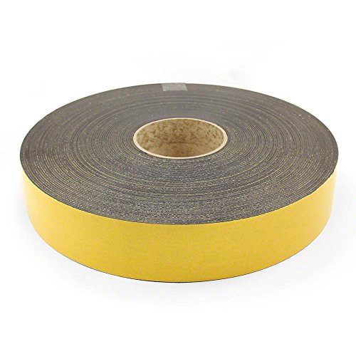 Magflex® Flexible Magnetband Mit Premium - Selbstklebstoff, Die Für Einen Starken Griff Der Oberflächen Auf Magnetmetallbasis Ausgestattet Sind - 50mm Breit - Polarität A - 30 M Länge von first4magnets