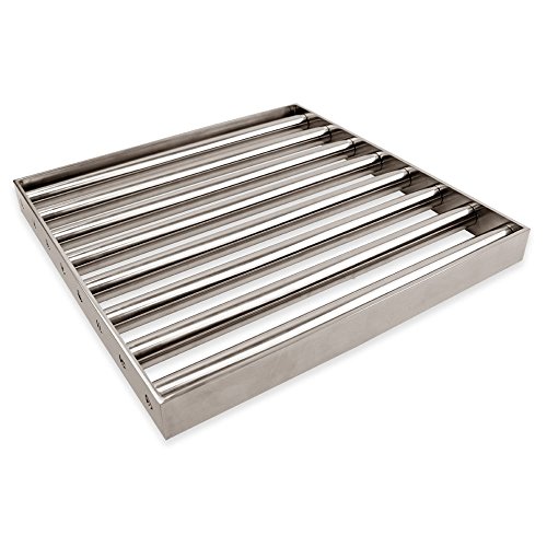 Magtale Magnetelmalter - Girder Für Die Lebensmittelindustrie Grad Aus Edelstahl zum Entfernen von Eisenabfällen - 400mm x 400mm x 40mm - 10.000 Gauß - 8 Stangen Magtale Magnetelmalter - Girder Für Die Lebensmittelindustrie Grad Aus Edelstahl zum Entfernen von Eisenabfällen - 400mm x 400mm x 40mm - 10.000 Gauß - 8 Stangen von first4magnets