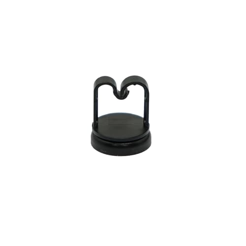 Multi-Kabel-Haltemagnet mit 15 mm Kabelclip, 19 mm Durchmesser x 4,4 mm Höhe, 5,6 kg Zugkraft, 2 Stück von first4magnets