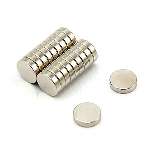N35 -Neodym -Magnet Für Kunst, Kunsthandwerk, Modellherstellung - 12 Mm Durchmesser X 3 Mm Dick - 2 Kg Zug - Pack Von 200 von first4magnets