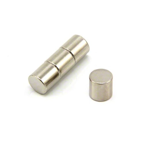 N42 Neodym - Magnet Für Kunst, Handwerk, Modellherstellung - 10mm Durchmesser x 10mm Dicke - 3,9kg Zug - Pack von 100 von first4magnets