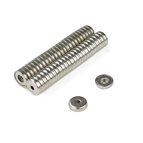 N42 Neodym Pot Magnet Pack von 100 von first4magnets