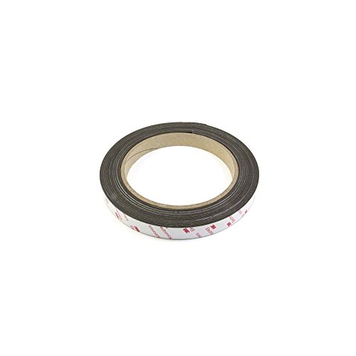 Neoflex® Flexibler Neodym - Magnetstreifen Mit 3M Selbstklebender - 25mm Breit - 2,5 M Länge - Pack von 2 von first4magnets