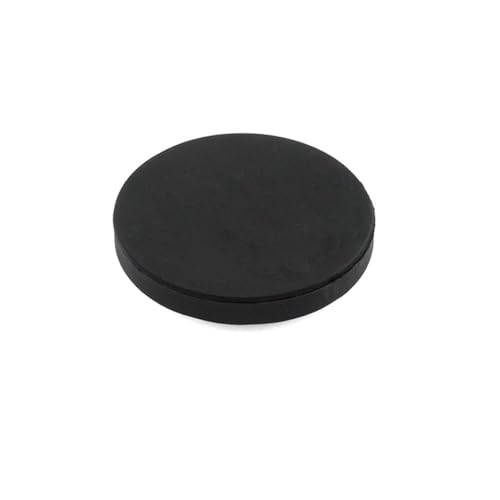 Schwarz Gummibeschichtete Pos - Magnete 8kg Zug von first4magnets