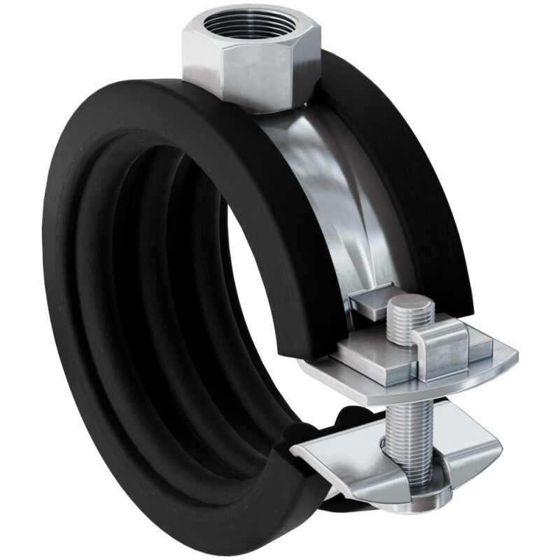 fischer Gelenkrohrschelle FGRS mit EPDM Schalldämmeinlage 12 - 14 mm M8 - 100 Stück fischer Gelenkrohrschelle FGRS mit EPDM Schalldämmeinlage 12 - 14 mm M8 - 100 Stück von fischer Deutschland Vertriebs GmbH
