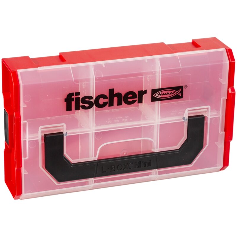 fischer FixTainer leer Sortierbox Sortimentskasten Kleinteilekiste stapelbar von fischer Deutschland Vertriebs GmbH