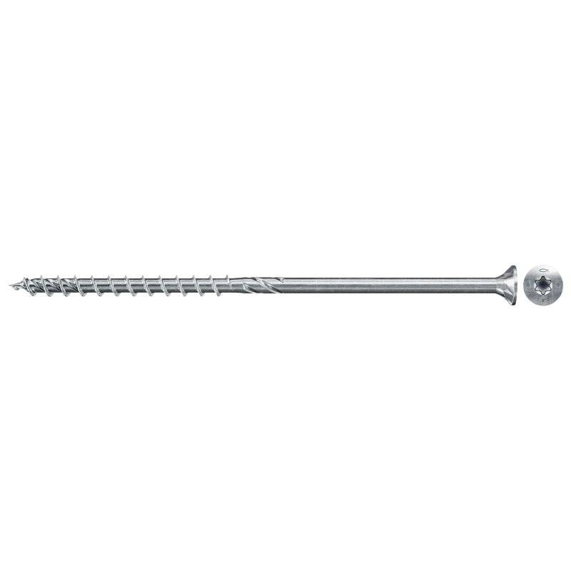 fischer Holzbauschraube PowerFast II Senkkopf TX Teilgewinde galvanisch verzinkt 8 x 200 - 50 Stück von fischer Deutschland Vertriebs GmbH