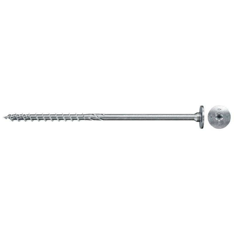 fischer Holzbauschraube PowerFast II Stufensenkkopf TX Teilgewinde galvanisch verzinkt 8 x 80 - 50 Stück von fischer Deutschland Vertriebs GmbH