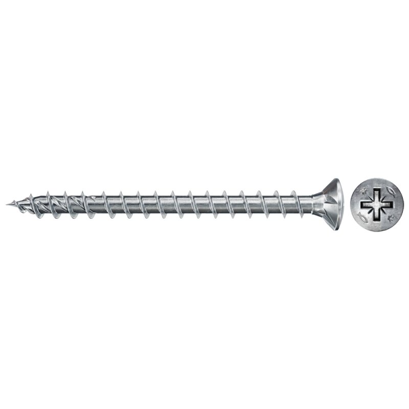 fischer Holzschraube PowerFast II Vollgewinde Senkkopf PZ2 blau verzinkt 4 x 30 mm - 100 Stück fischer Holzschraube PowerFast II Vollgewinde Senkkopf PZ2 blau verzinkt 4 x 30 mm - 100 Stück von fischer Deutschland Vertriebs GmbH