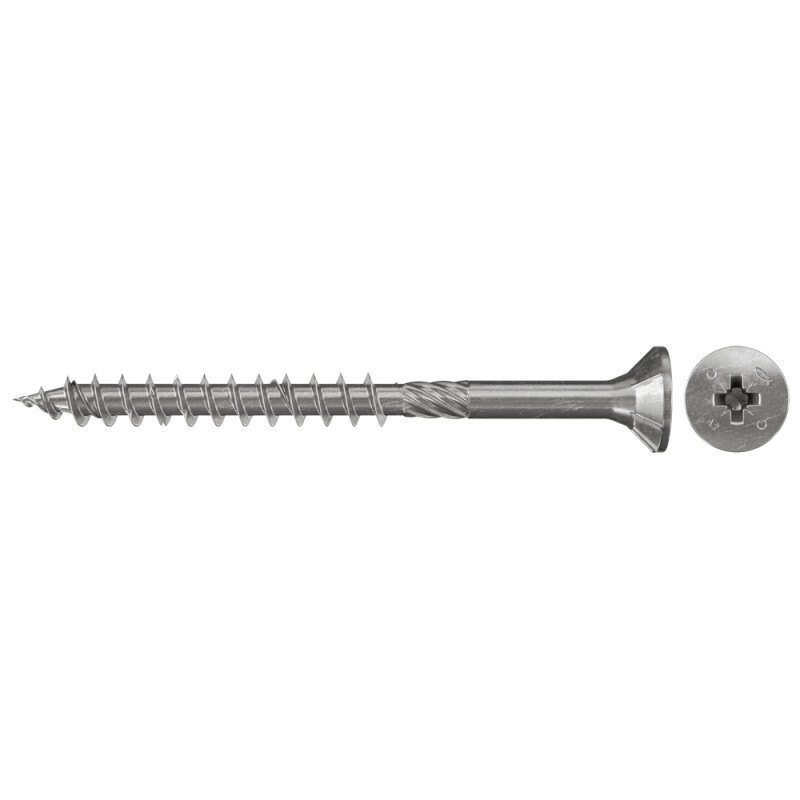 fischer PowerFast Spanplattenschraube Teilgewinde Edelstahl A2 Senkkopf PZ 4,5 x 70 mm - 100 Stück fischer PowerFast Spanplattenschraube Teilgewinde Edelstahl A2 Senkkopf PZ 4,5 x 70 mm - 100 Stück von fischer Deutschland Vertriebs GmbH