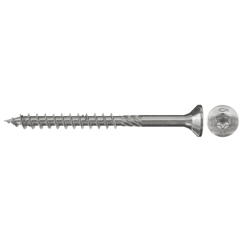 fischer PowerFast Spanplattenschraube Teilgewinde Edelstahl A2 Senkkopf TX 4,5 x 45 mm - 200 Stück fischer PowerFast Spanplattenschraube Teilgewinde Edelstahl A2 Senkkopf TX 4,5 x 45 mm - 200 Stück von fischer Deutschland Vertriebs GmbH