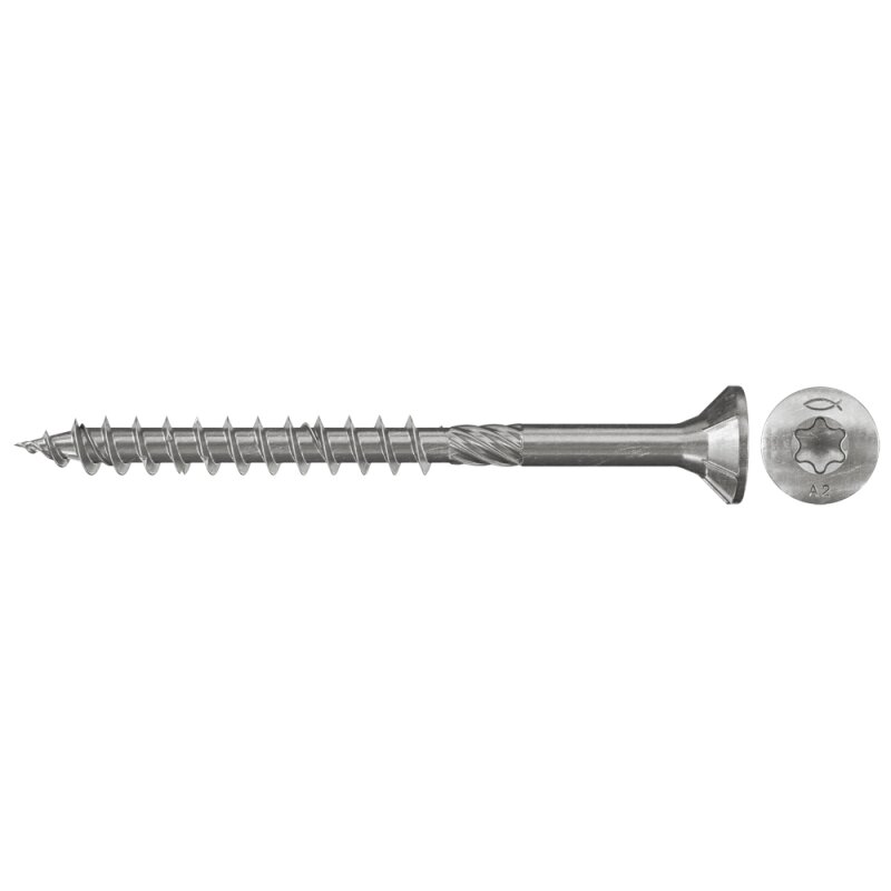 fischer PowerFast Spanplattenschraube Teilgewinde Edelstahl A2 Senkkopf TX 4,5 x 50 mm - 200 Stück fischer PowerFast Spanplattenschraube Teilgewinde Edelstahl A2 Senkkopf TX 4,5 x 50 mm - 200 Stück von fischer Deutschland Vertriebs GmbH