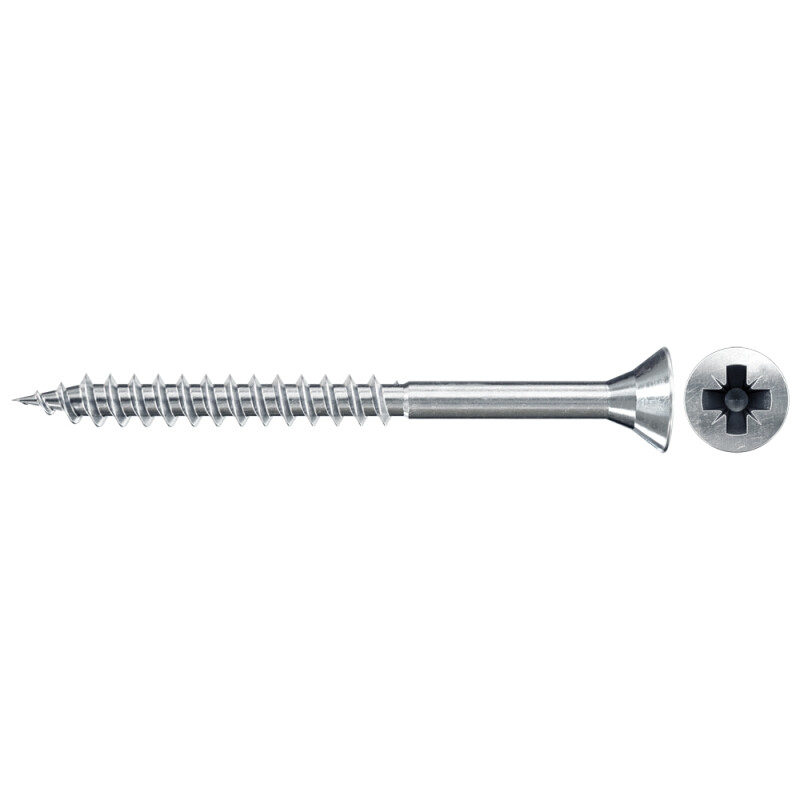 fischer Spanplattenschraube FSPII Teilgewinde Senkkopf PZ2 blau verzinkt 4,5 x 40 mm - 500 Stück fischer Spanplattenschraube FSPII Teilgewinde Senkkopf PZ2 blau verzinkt 4,5 x 40 mm - 500 Stück von fischer Deutschland Vertriebs GmbH