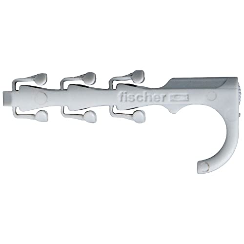fischer Steckfix SF plus ES 10, Dübel, Schlaufe und Schraube in einem, Einhandmontage, Hohe Haltekräfte durch Sperrriegel, 100 Stück fischer Steckfix SF plus ES 10, Dübel, Schlaufe und Schraube in einem, Einhandmontage, Hohe Haltekräfte durch Sperrriegel, 100 Stück von fischer