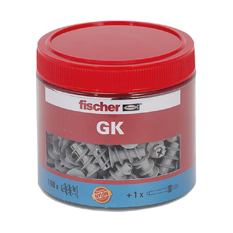 fischer Trockenbau Gipskartondübel GK aus Nylon inkl. Setzwerkzeug - 160 Stück fischer Trockenbau Gipskartondübel GK aus Nylon inkl. Setzwerkzeug - 160 Stück von fischer Deutschland Vertriebs GmbH