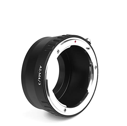 AI-M4/3 Objektivadapter kompatibel für Nikon AI Objektiv an Micro 4/3 MFT Four Thirds Adapter AI-M4/3 Objektivadapter kompatibel für Nikon AI Objektiv an Micro 4/3 MFT Four Thirds Adapter von fittings4you